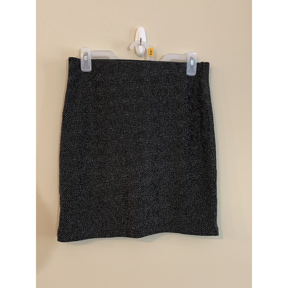 H&M Black Basic Bodycon Mini Skirt Size 10 NWT!